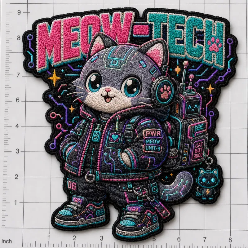 Cute Embroidered Patch Collections