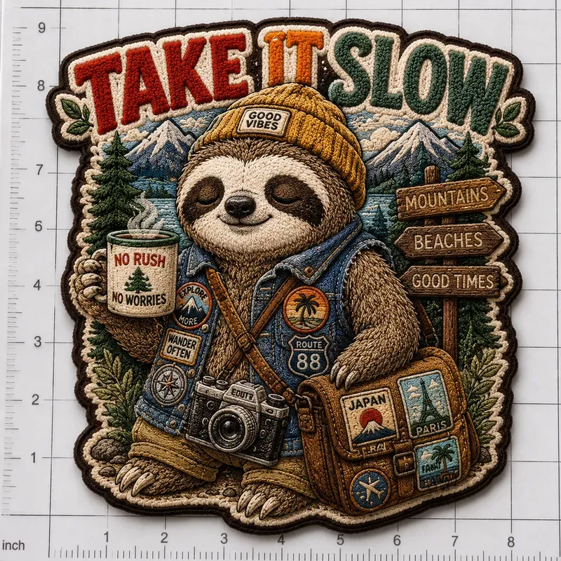 Cute Embroidered Patch Collections
