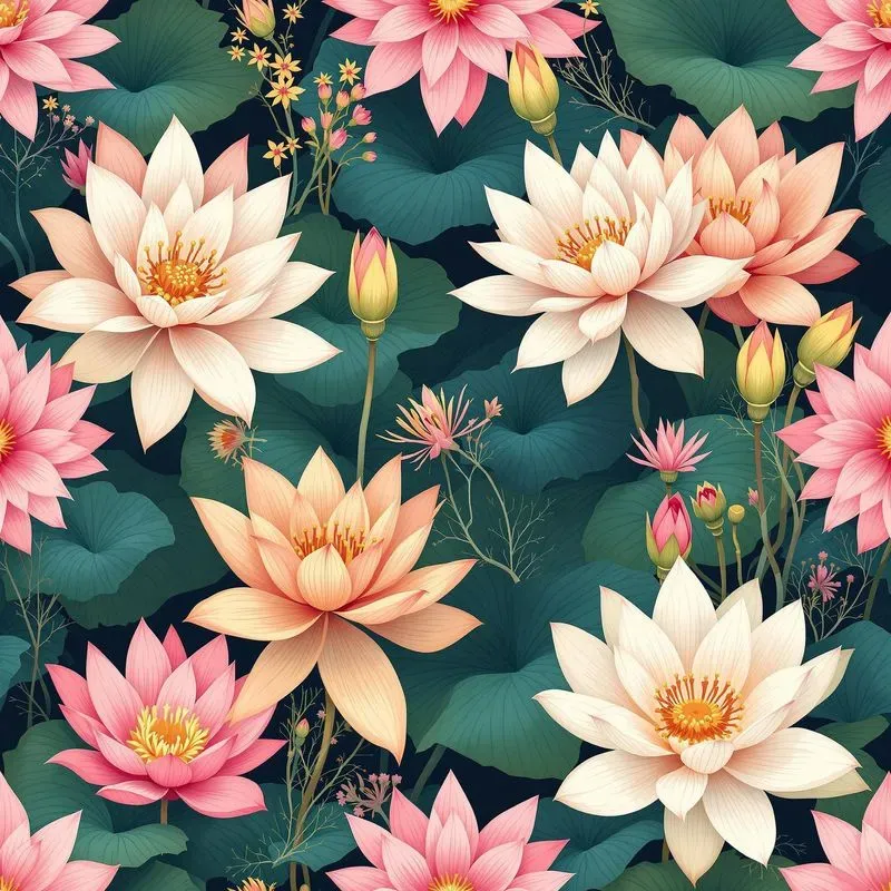 Seamless Floral Wallpapers