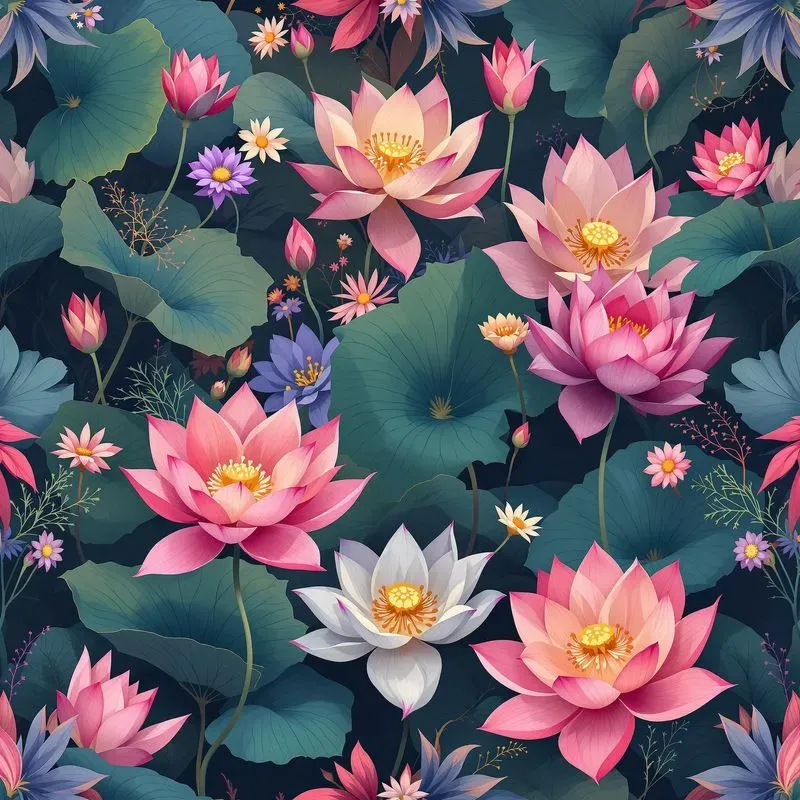 Seamless Floral Wallpapers