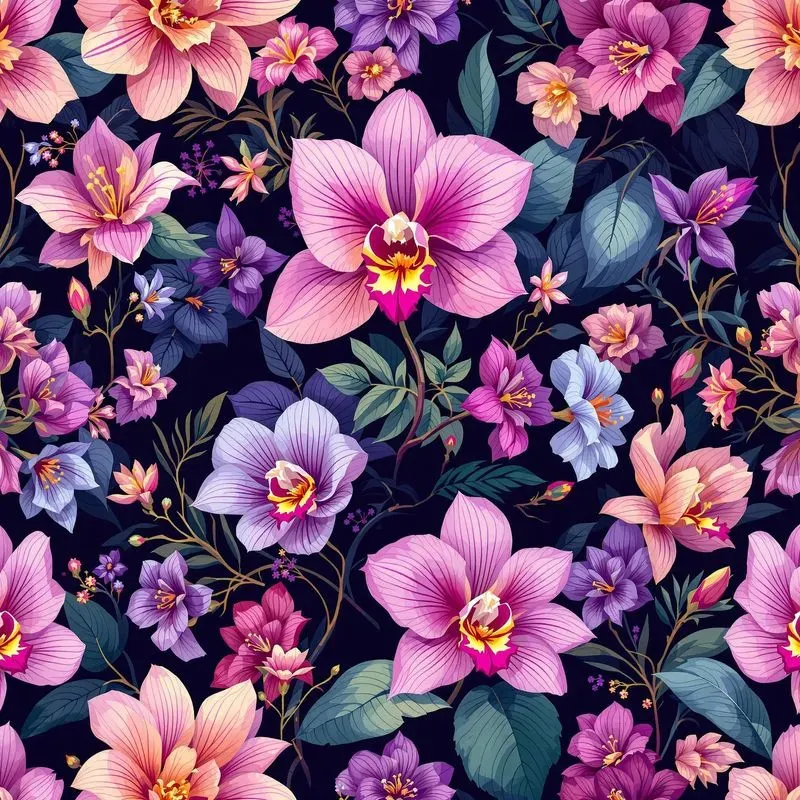 Seamless Floral Wallpapers