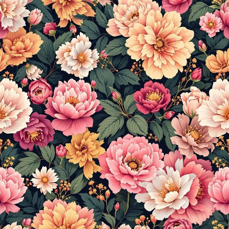 Seamless Floral Wallpapers
