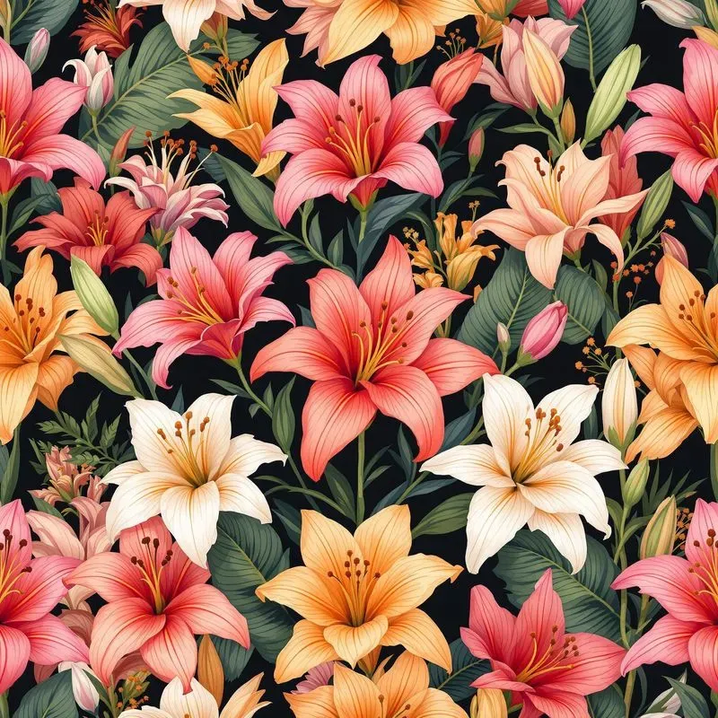 Seamless Floral Wallpapers