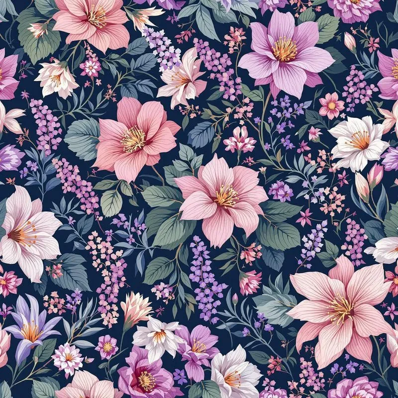 Seamless Floral Wallpapers
