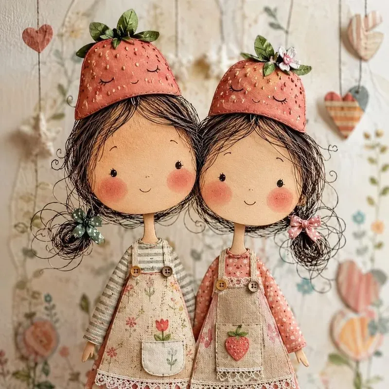 Whimsical Mixed Media Kids