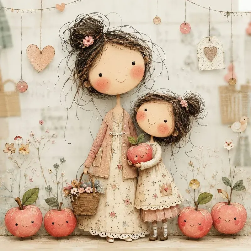 Whimsical Mixed Media Kids