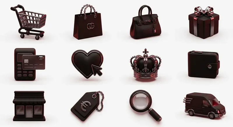 Tactile Noir Pro 3D Icon Studios