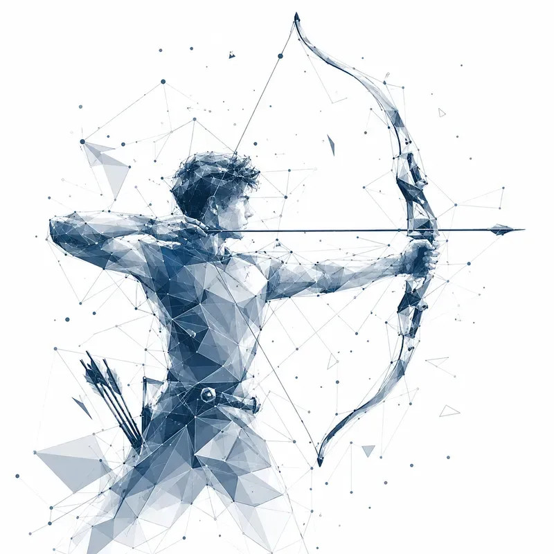 Low Poly Sports Silhouette Art