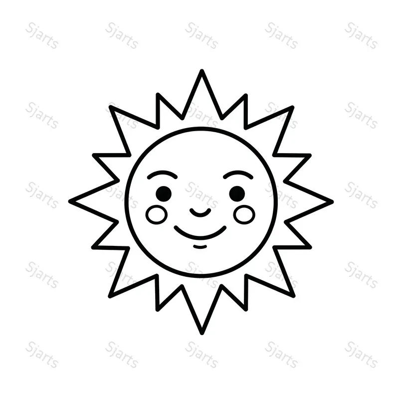 Thick Bold Outline Clipart Sets