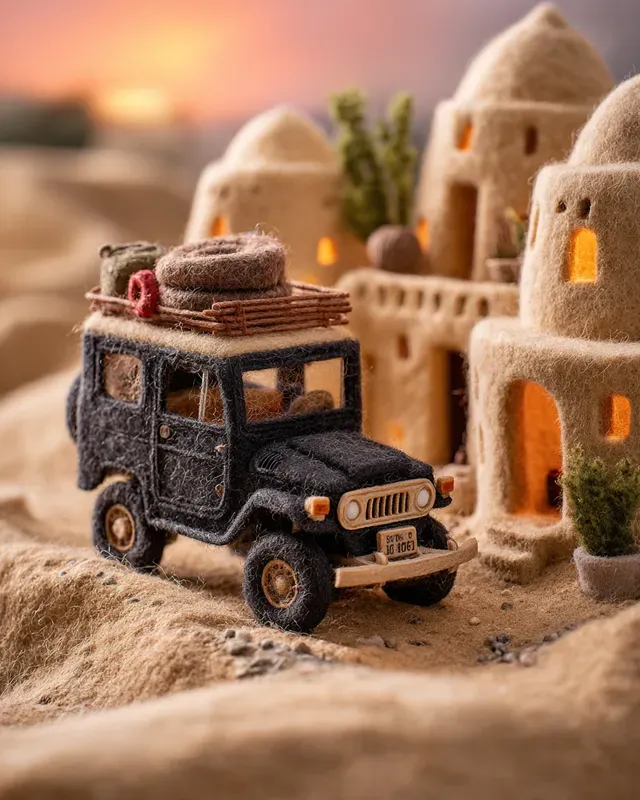 Felted Miniwanderer Scenes Creators