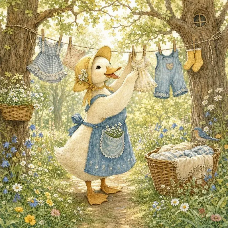 Woodland Fairytale Storybook Art