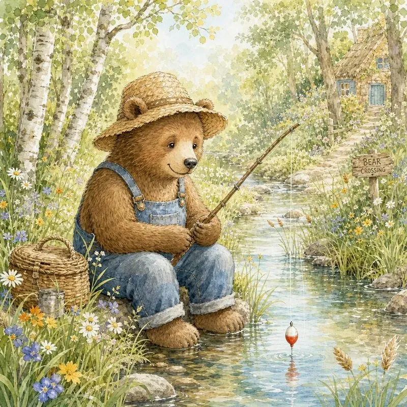 Woodland Fairytale Storybook Art