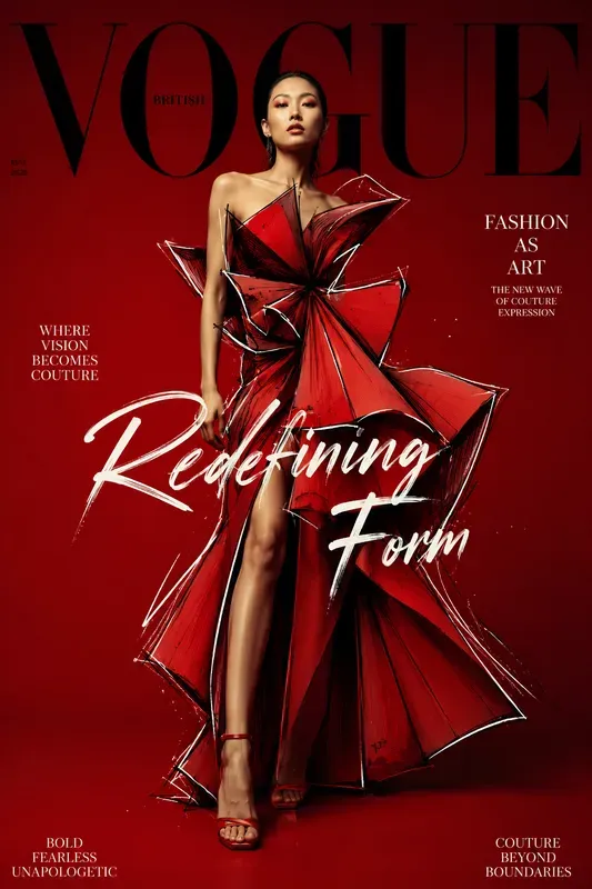 Editorial Fashion Sketches