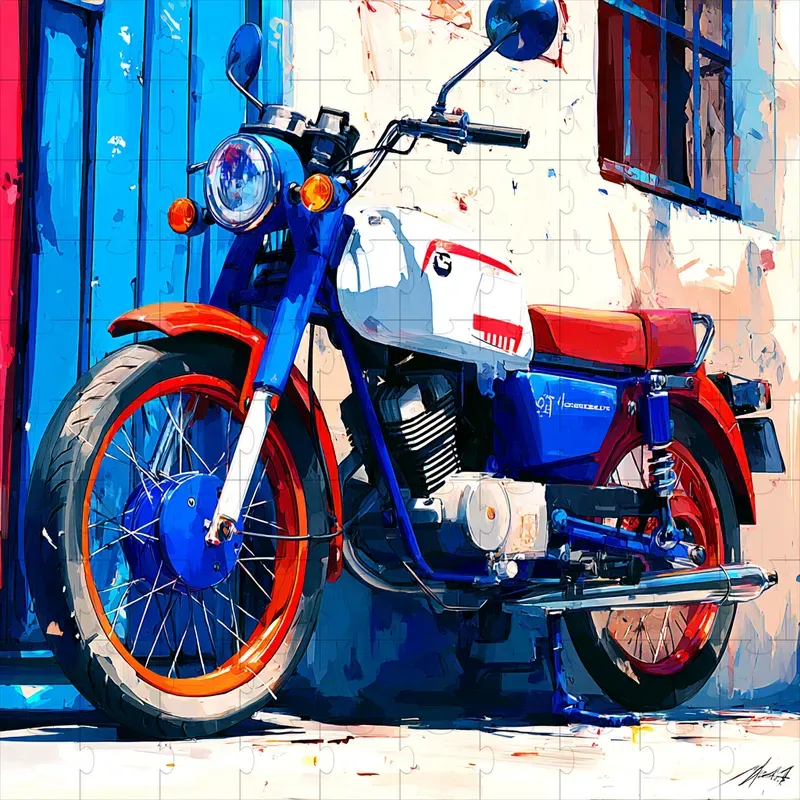 Painterly Anime Cobalt Manga Posters