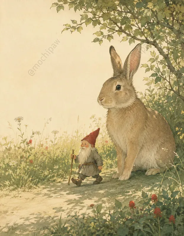 Minimalist Classic Fairytale Folk Art