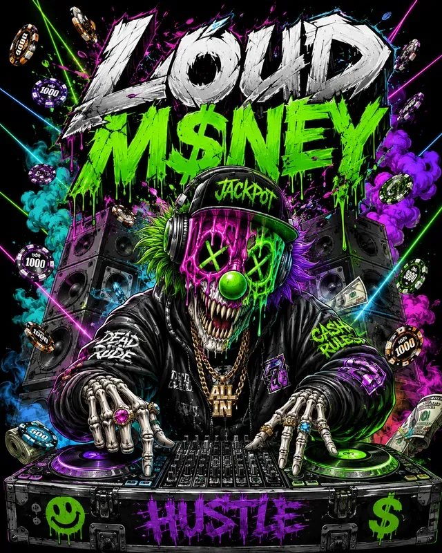 Neon Toxic Hypebeast Graphic Sets