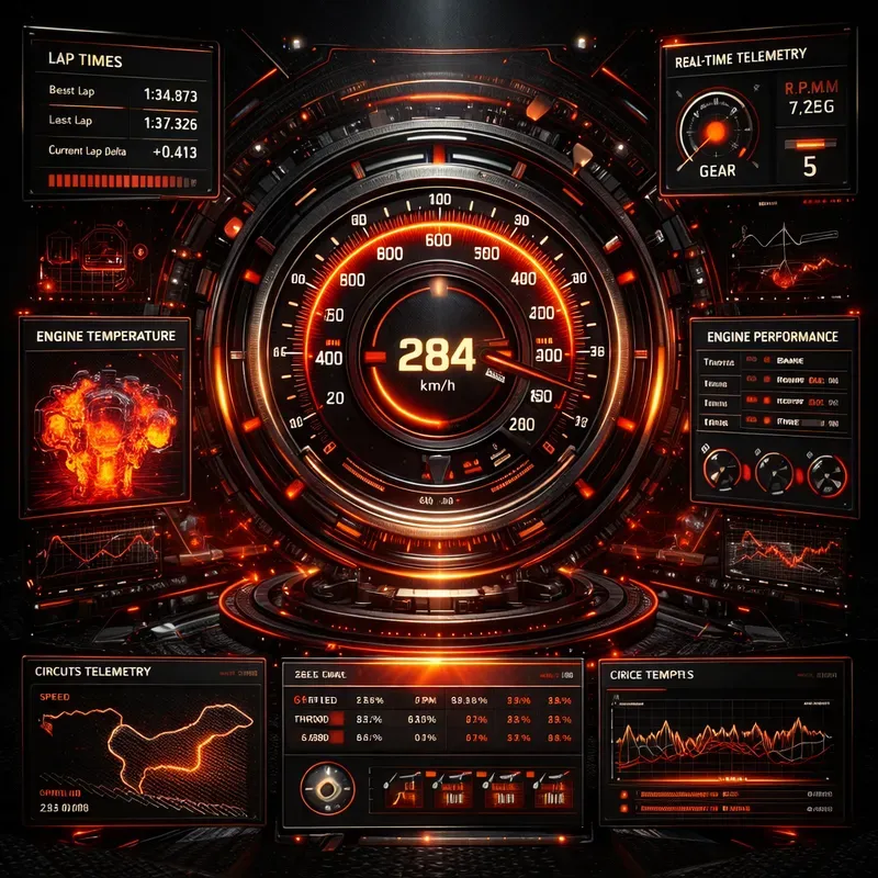 Premium 3D Tech Data Dashboards