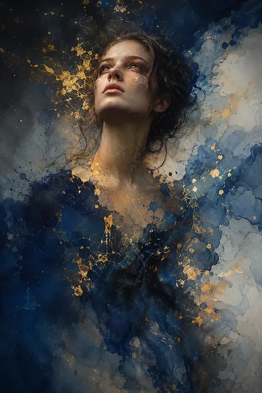 Vanishing Painted Portraits