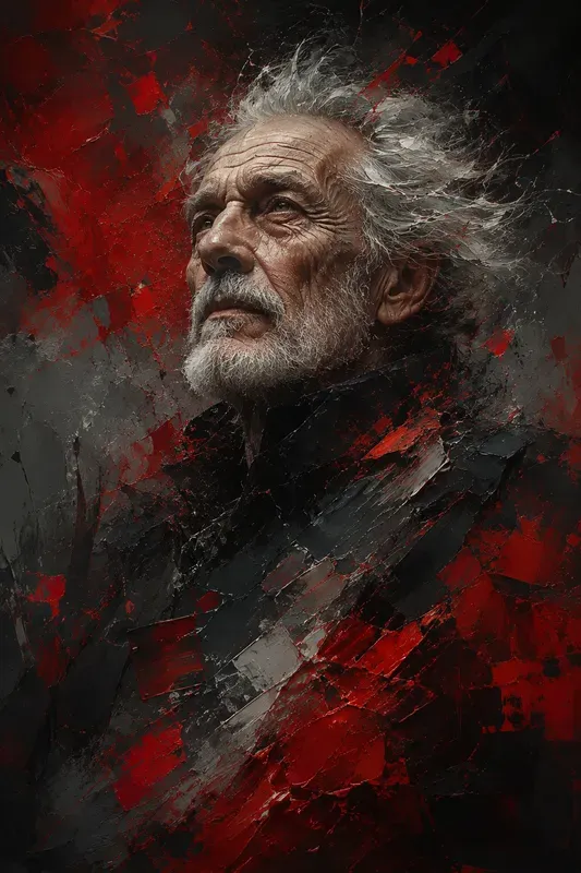 Vanishing Painted Portraits