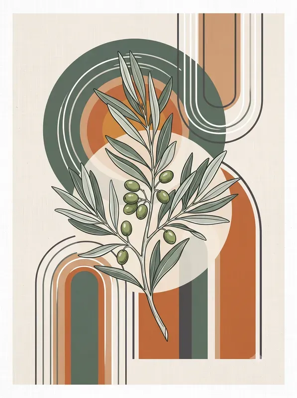 Modern Boho Botanical Wall Art Patterns
