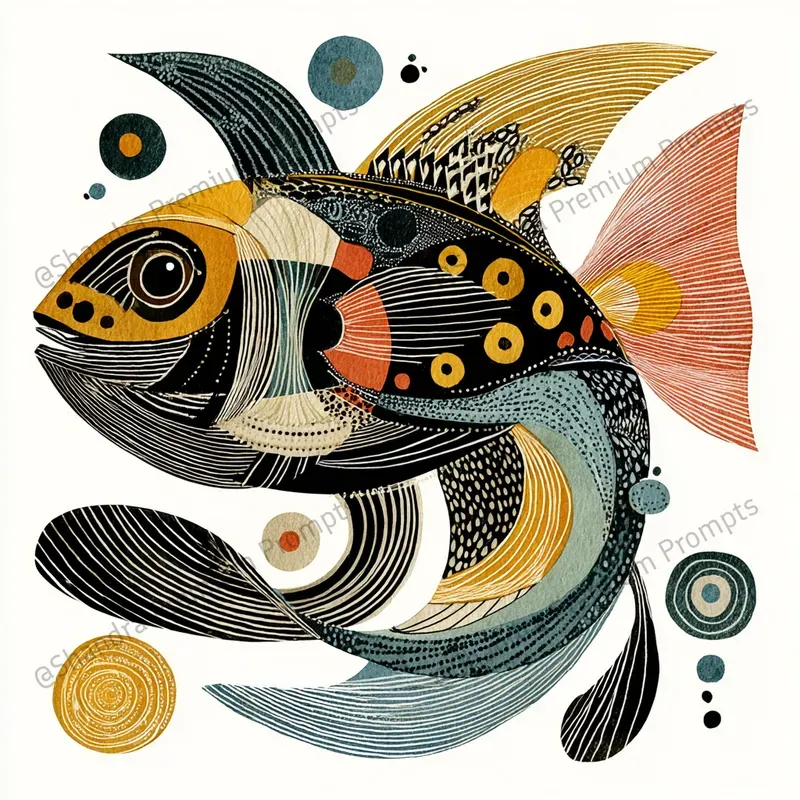 Surreal Folk Designs For Tshirts