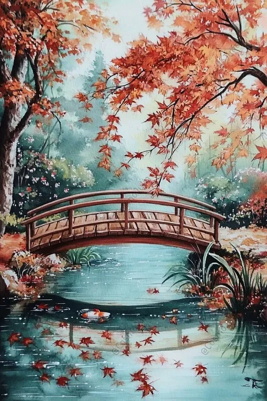 Japanese Watercolor Art