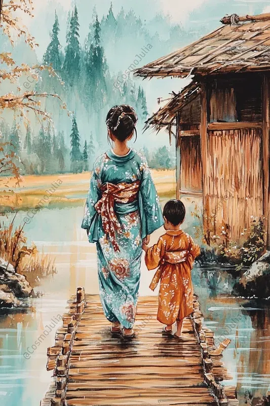Japanese Watercolor Art