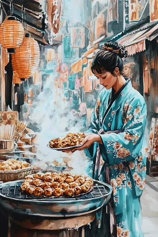 Japanese Watercolor Art