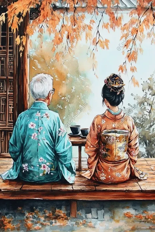 Japanese Watercolor Art