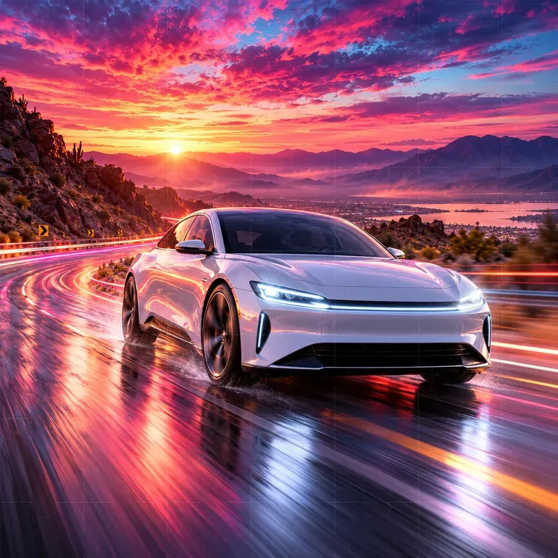 Cinematic Speed Vehicle Light Trail Shots