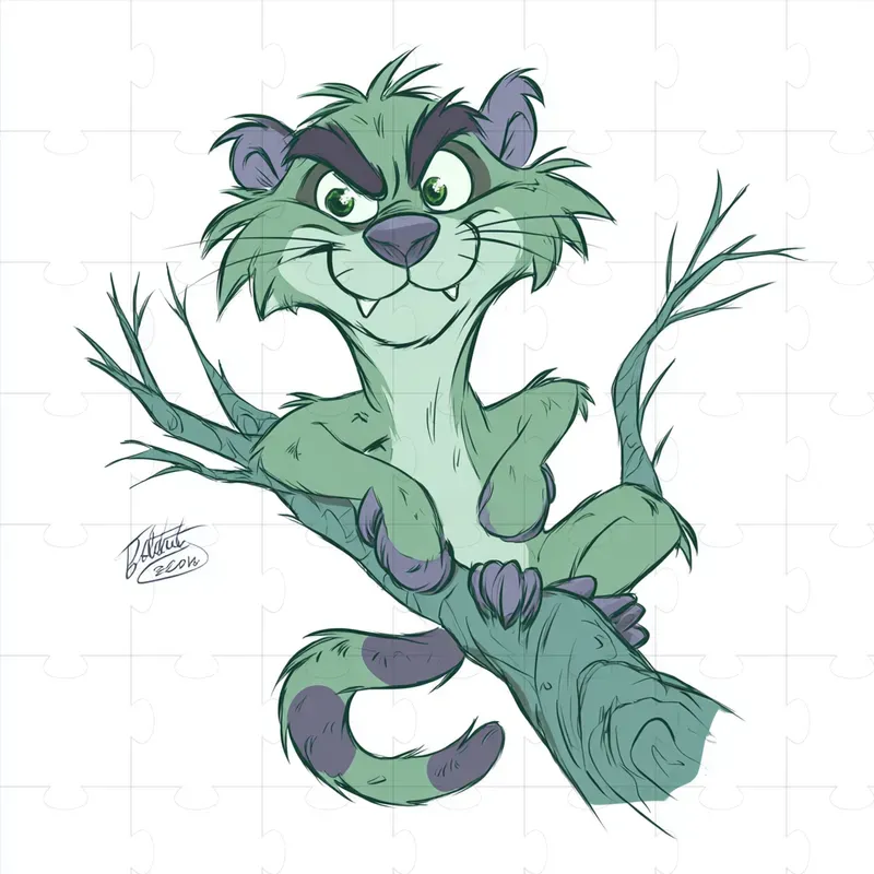 Drawings In The Style Of Don Bluth