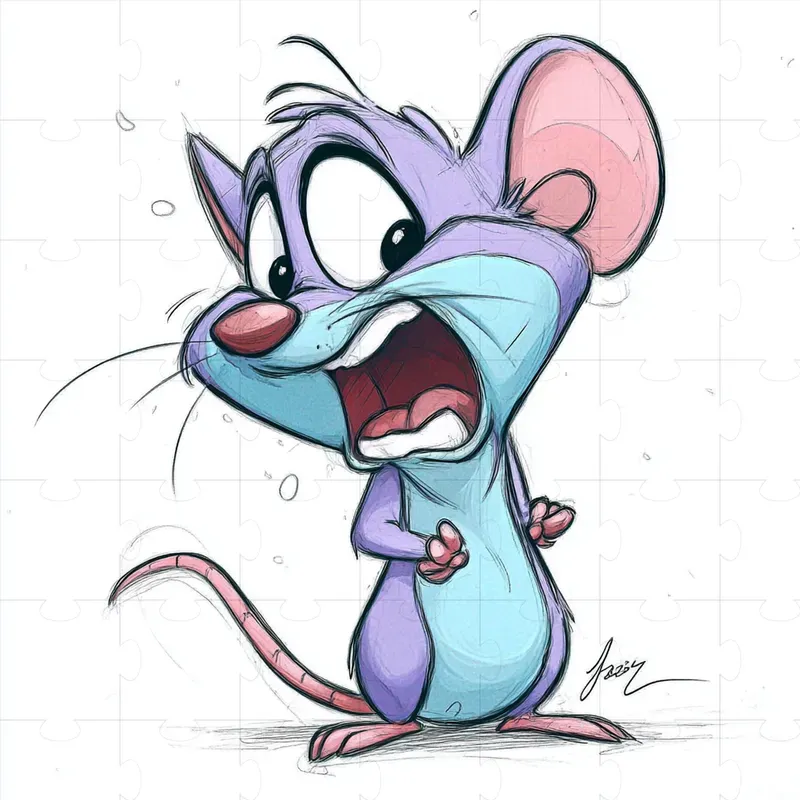 Drawings In The Style Of Don Bluth