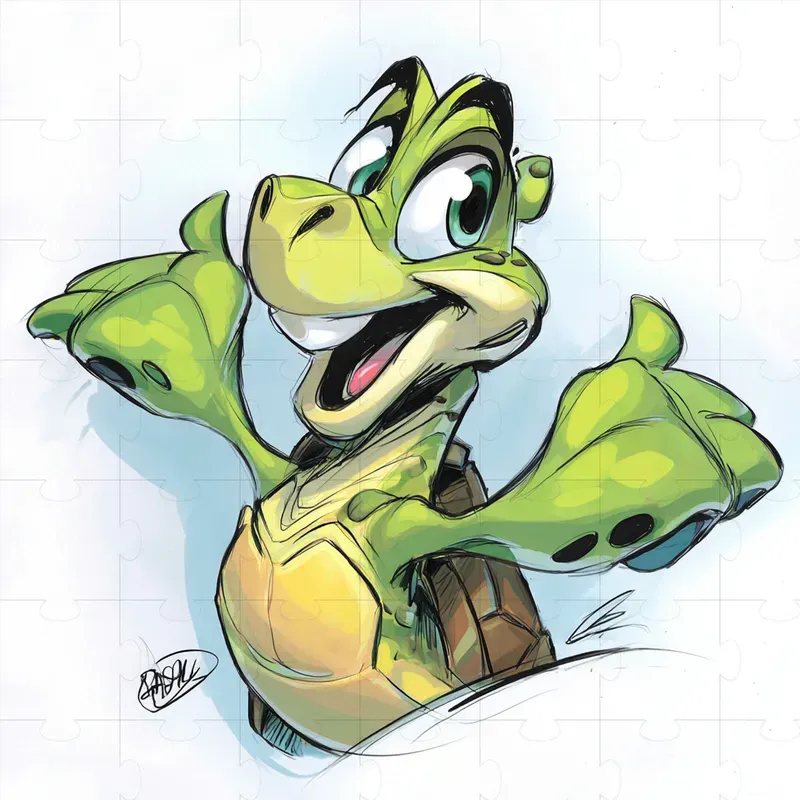 Drawings In The Style Of Don Bluth