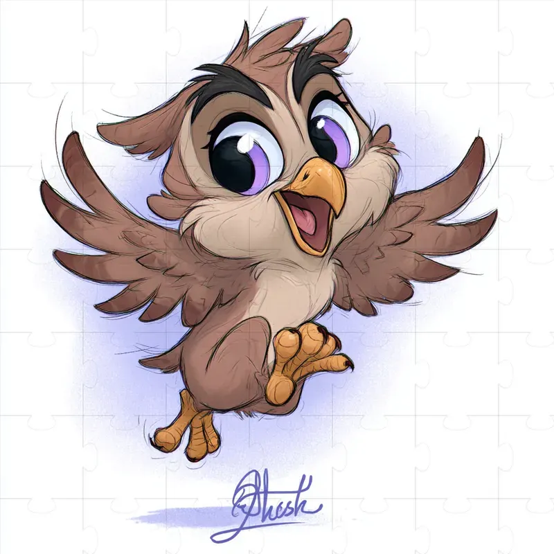 Drawings In The Style Of Don Bluth