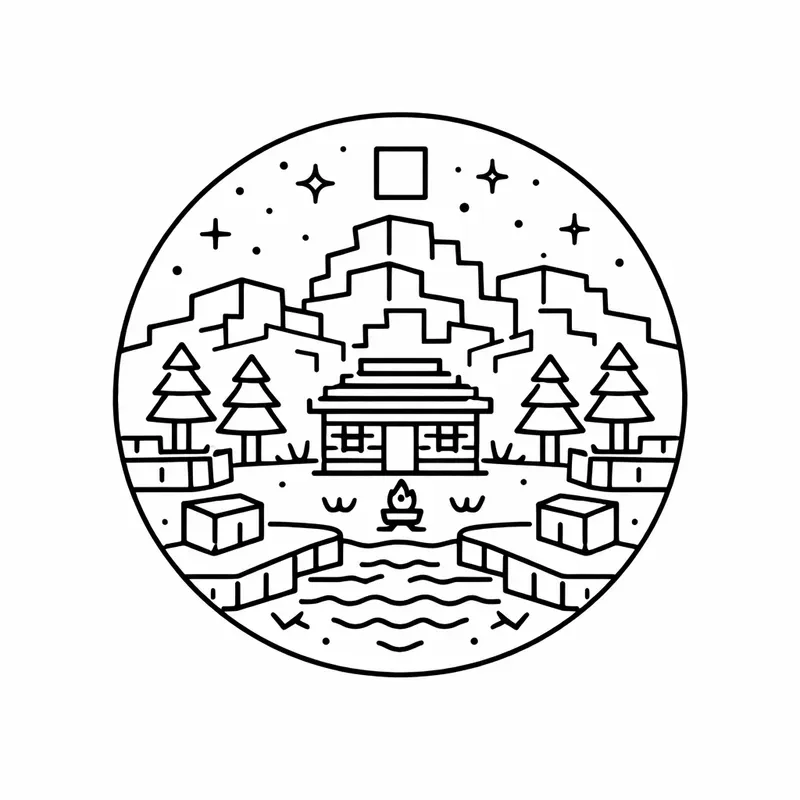 Minimalist Video Game Badges