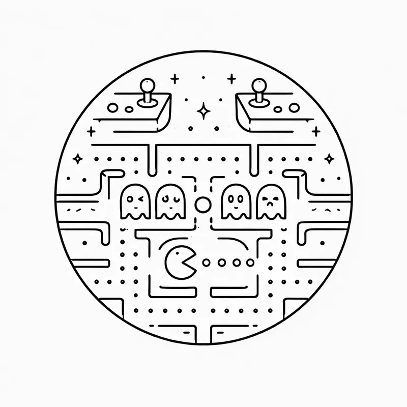 Minimalist Video Game Badges