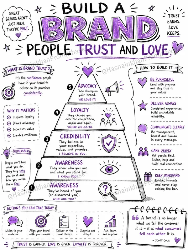 Marketing Funnel Visual Maps Sketchnotes