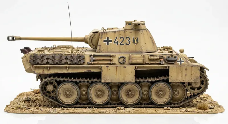 135 Military Tank Models