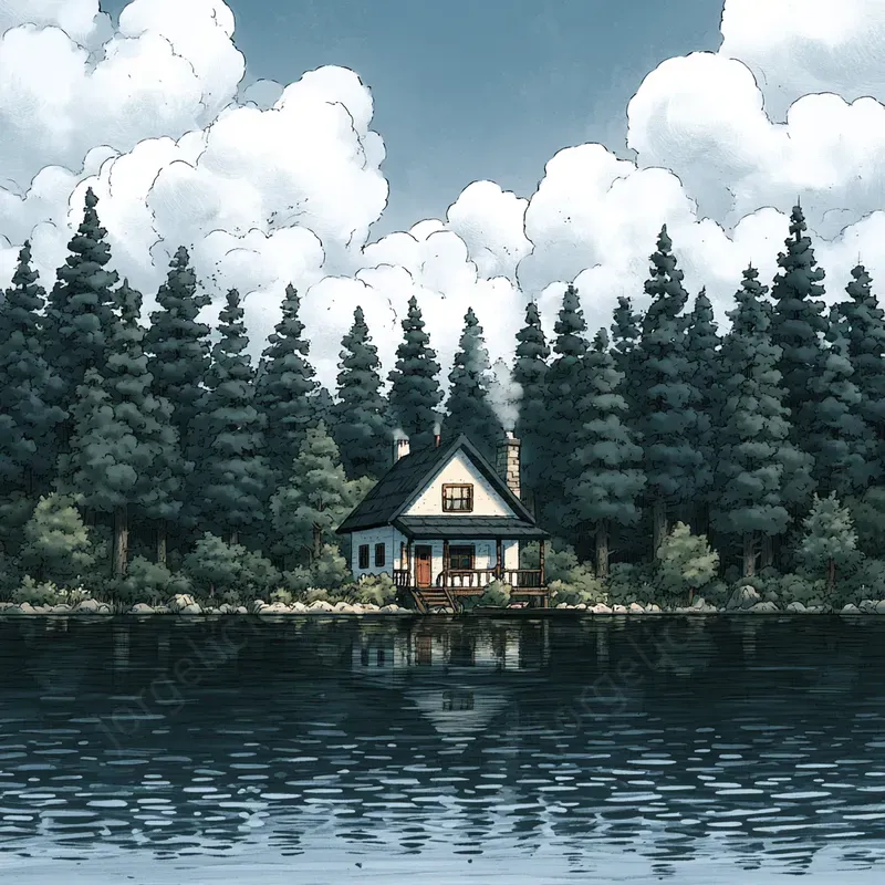 Quiet Storybook Nature Scenes