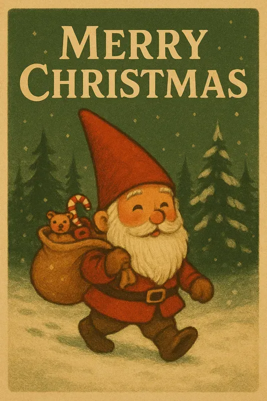 Adorable Vintage Christmas Posters