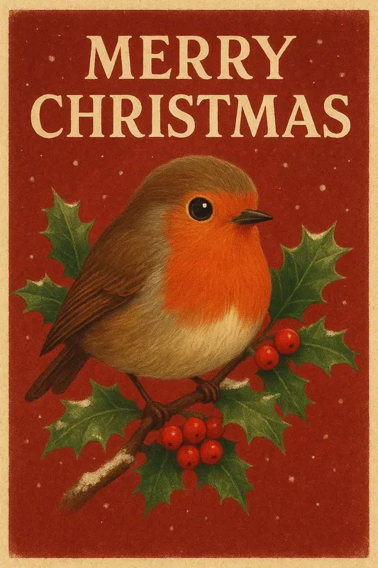 Adorable Vintage Christmas Posters