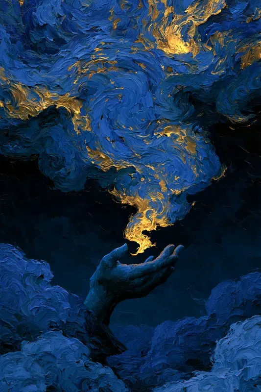 Van Gogh Impasto Oil Art
