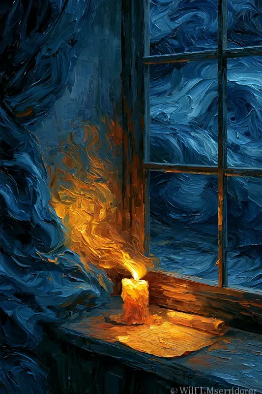 Van Gogh Impasto Oil Art