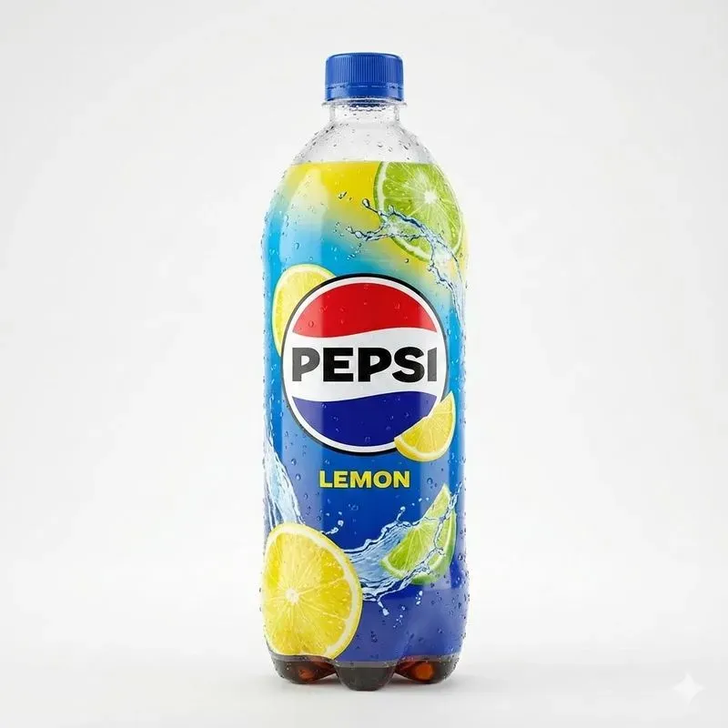 Iconic Branded Soda Bottles Cans