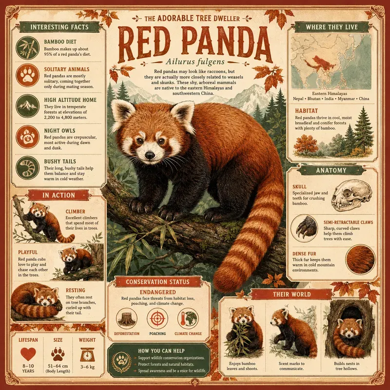 Vintage Animal Infographics
