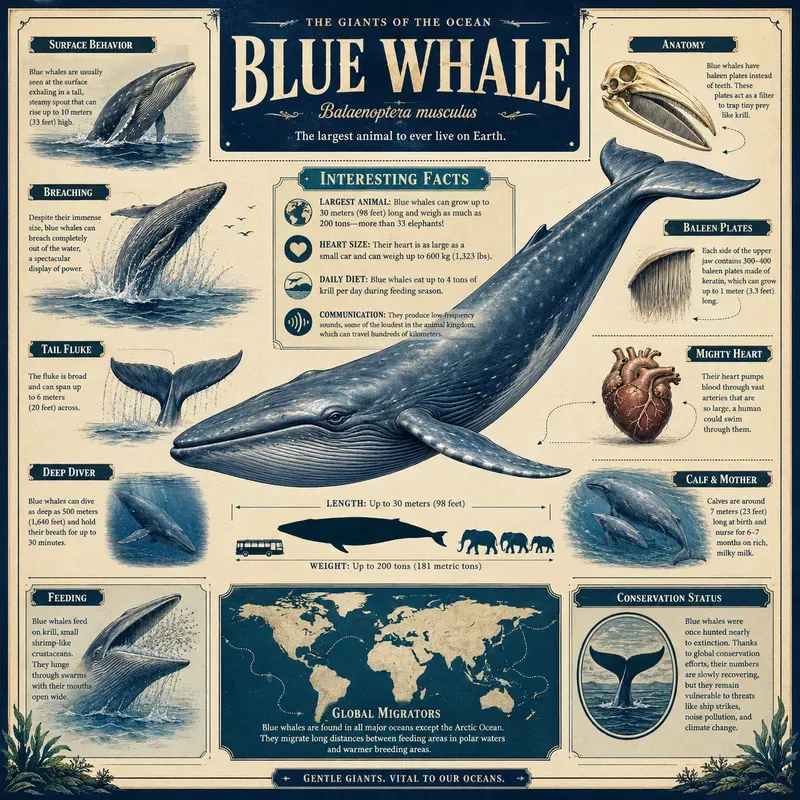 Vintage Animal Infographics