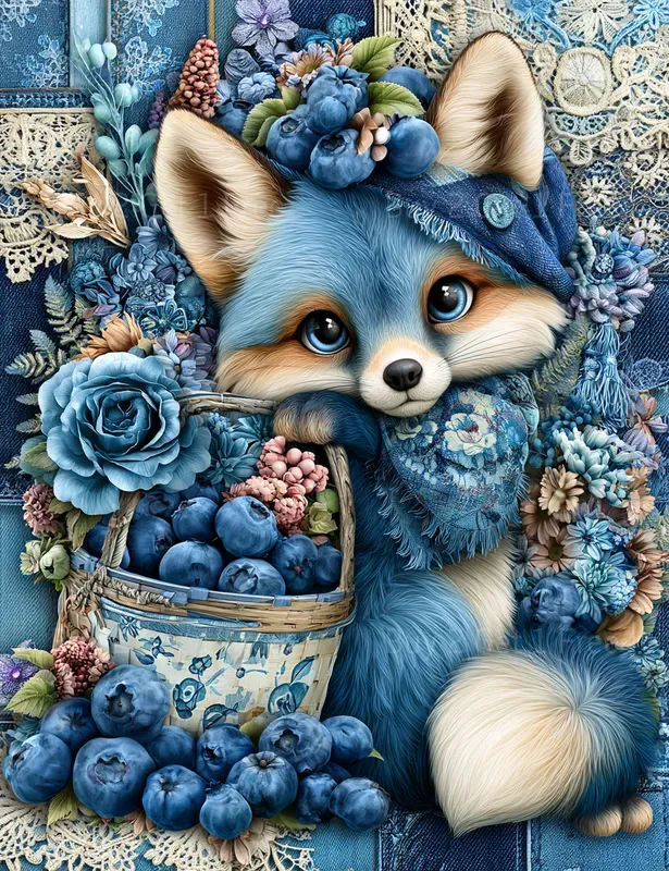 Blueberry Girl Junk Journals