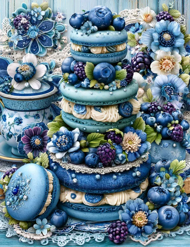 Blueberry Girl Junk Journals