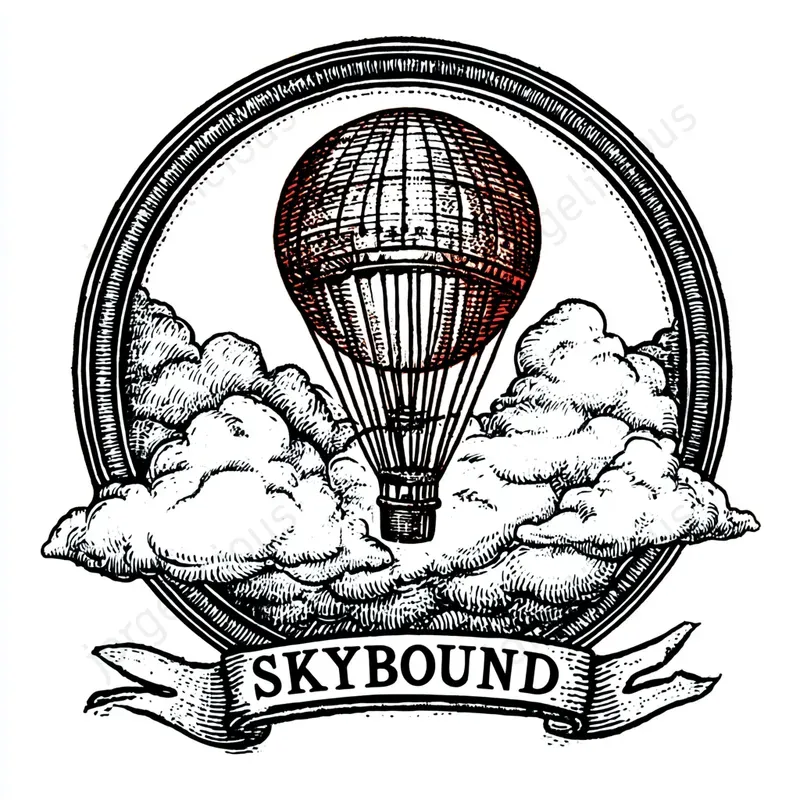 Vintage Engraved Emblem Prints