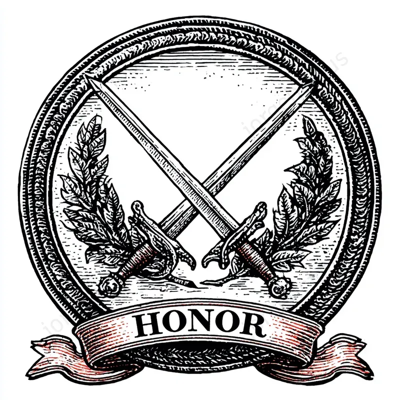 Vintage Engraved Emblem Prints